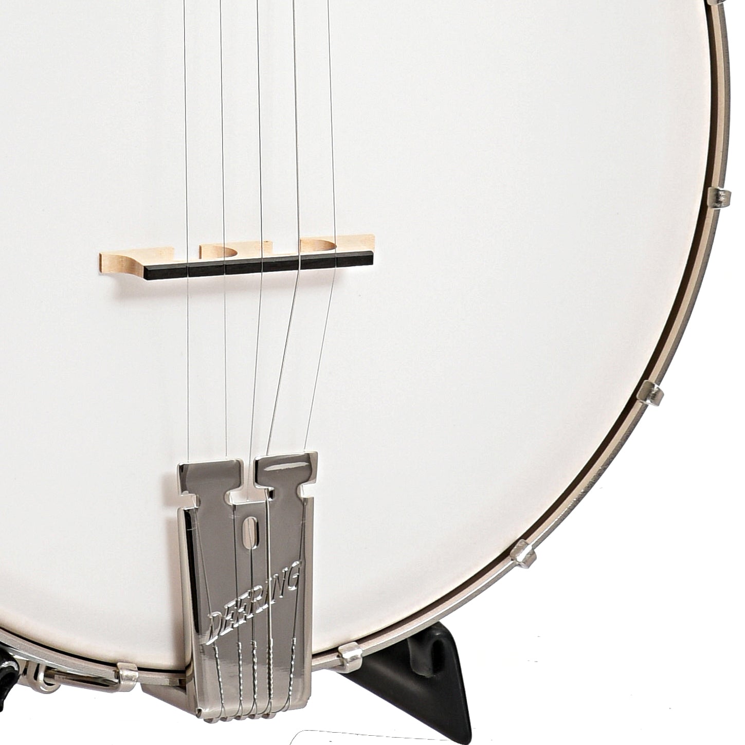 Image 4 of Deering Lefthanded Goodtime Openback Banjo - SKU# LGOOD : Product Type Open Back Banjos : Elderly Instruments