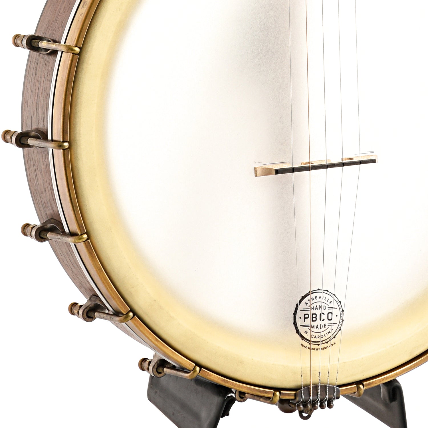 Image 4 of Pisgah Banjo Co. 12" Walnut Dobson Openback Banjo, Short Scale - SKU# PDOB-WSRT : Product Type Open Back Banjos : Elderly Instruments