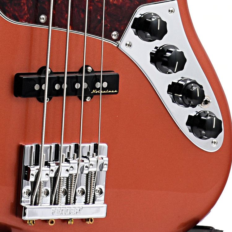 Bridge of Fender Player Plus Jazz Bass