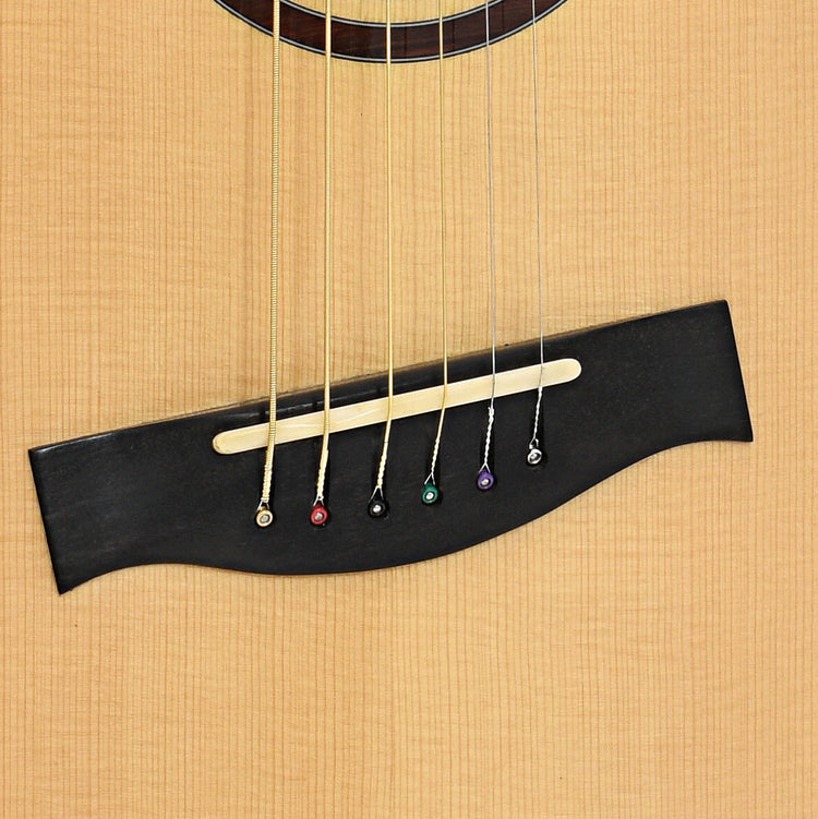 Bridge of David Taylor Brescia Acoustic Guitar