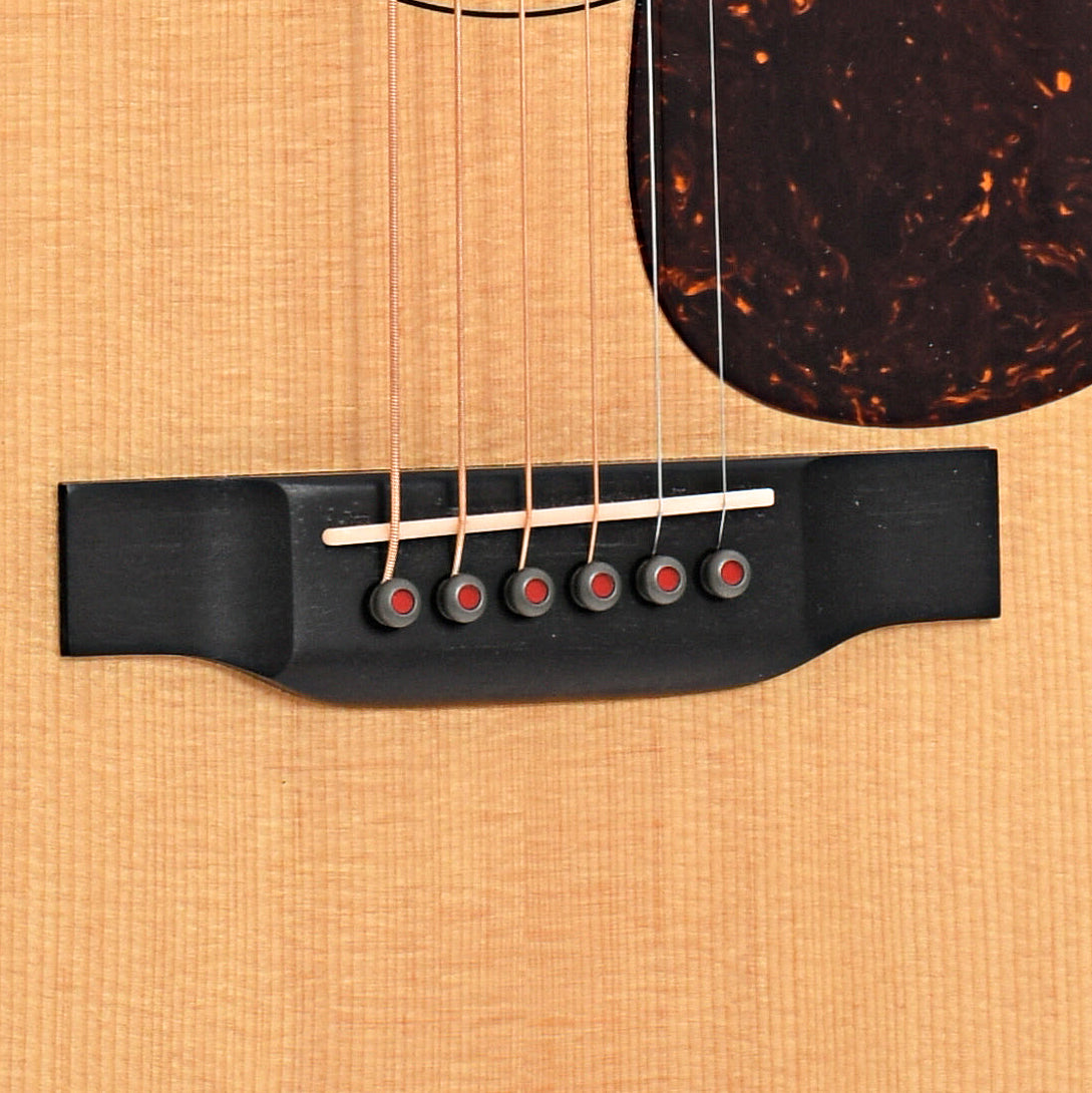 Bridge of Martin D-18 Modern Deluxe Acoustic Guitar