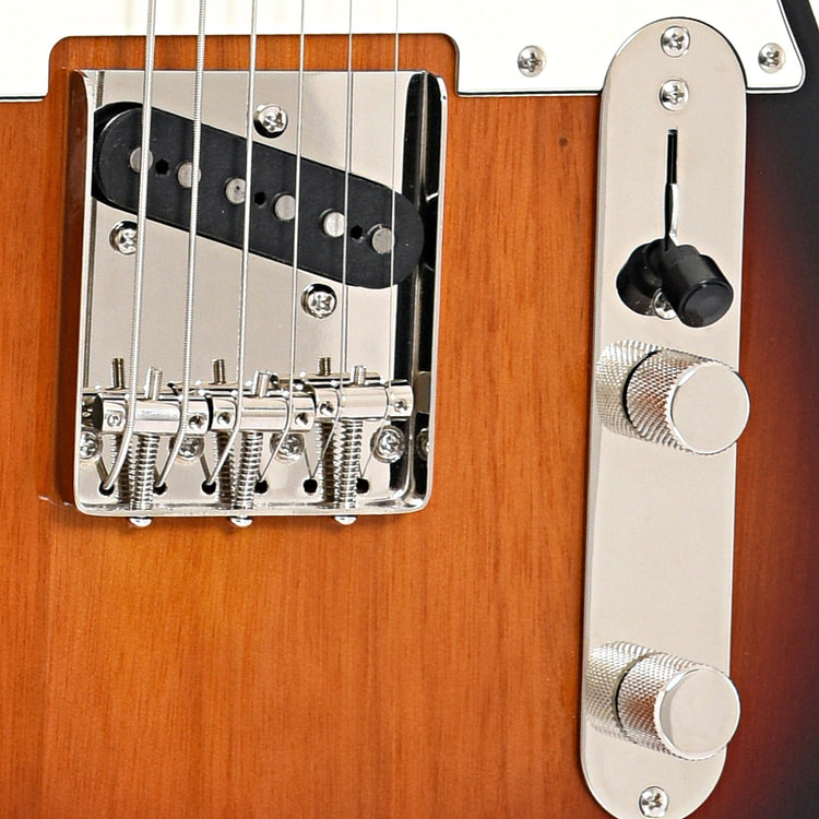 Image 4 of Squier Classic Vibe Baritone Custom Telecaster, 3-Color Sunburst- SKU# SCVBARIT-3TS : Product Type Solid Body Electric Guitars : Elderly Instruments