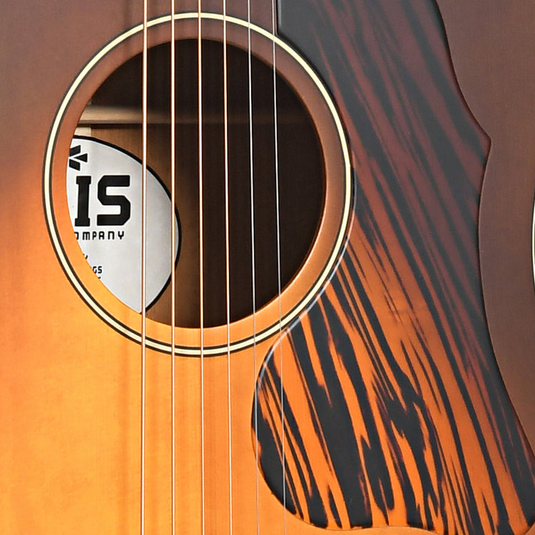 Image 5 of Iris Guitar Company DF Burst, Dreadnought Acoustic Guitar - SKU# IDF-SB : Product Type Flat-top Guitars : Elderly Instruments