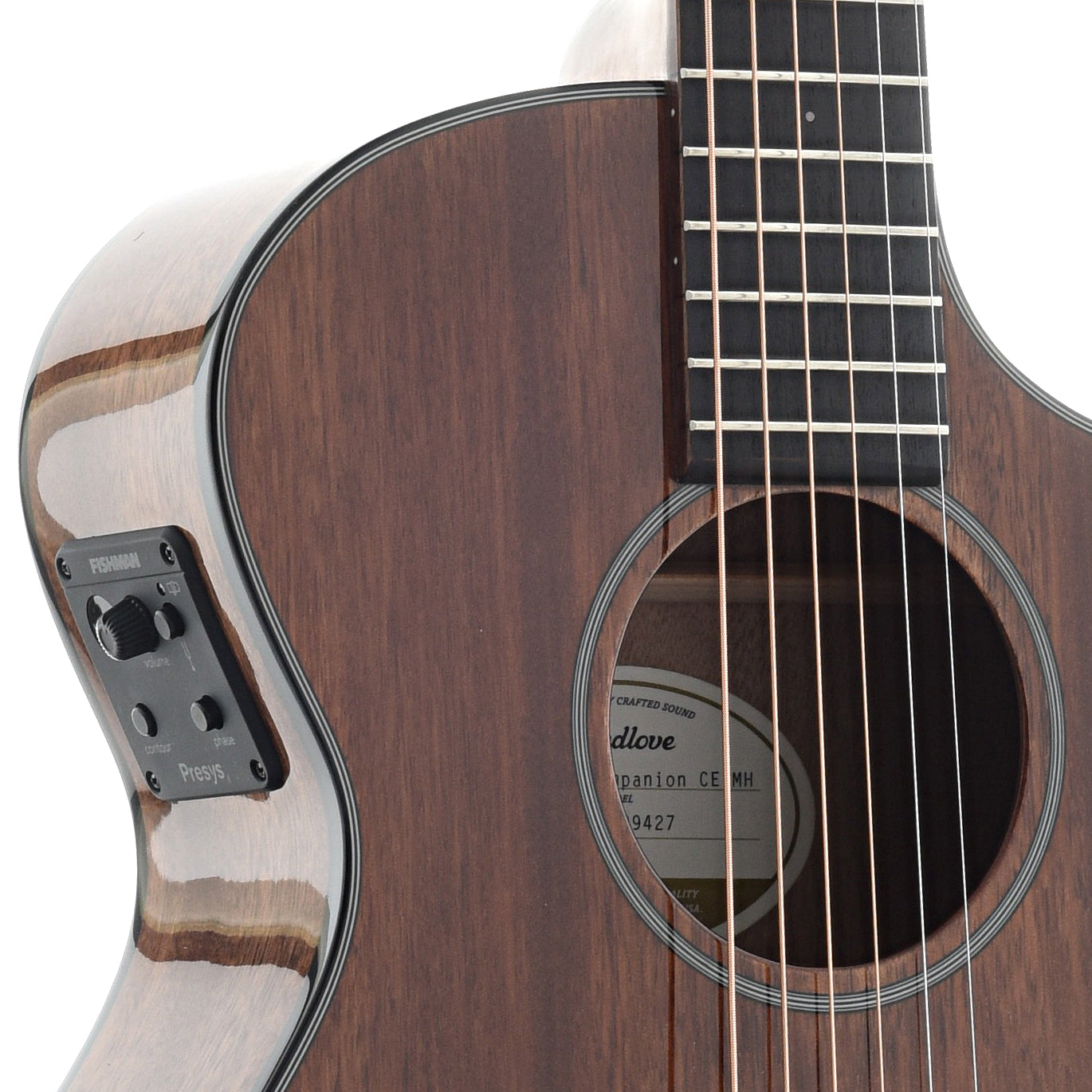 Image 5 of Breedlove Discovery Companion CE Mahogany-Mahogany, Acoustic Guitar - SKU# BDCMM-CE : Product Type Flat-top Guitars : Elderly Instruments