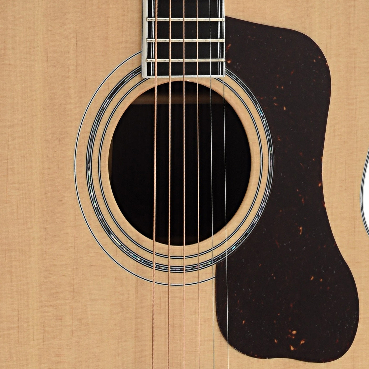 Image 4 of Guild USA F-55 Jumbo Acoustic Guitar and Case - SKU# GF55N : Product Type Flat-top Guitars : Elderly Instruments