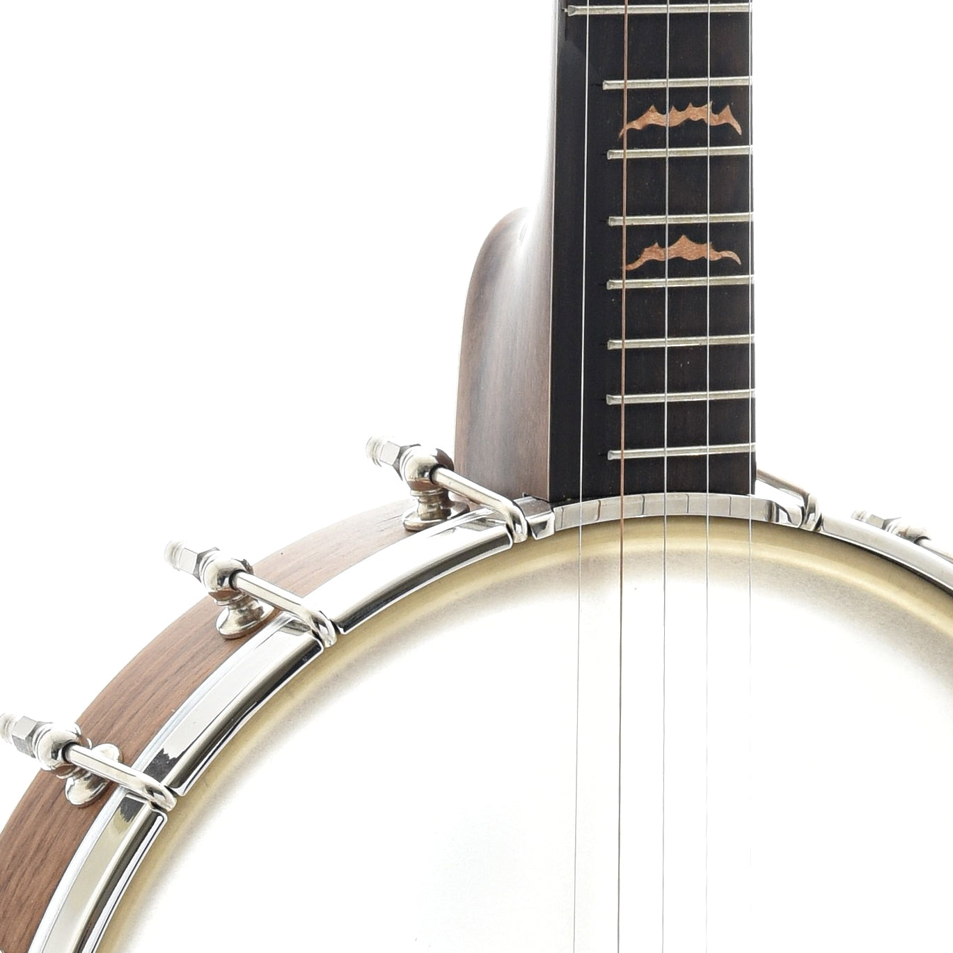 Image 4 of Pattison Mountain Sounds Openback Banjo, Brass Hoop Tone Ring - SKU# PMTS1 : Product Type Open Back Banjos : Elderly Instruments
