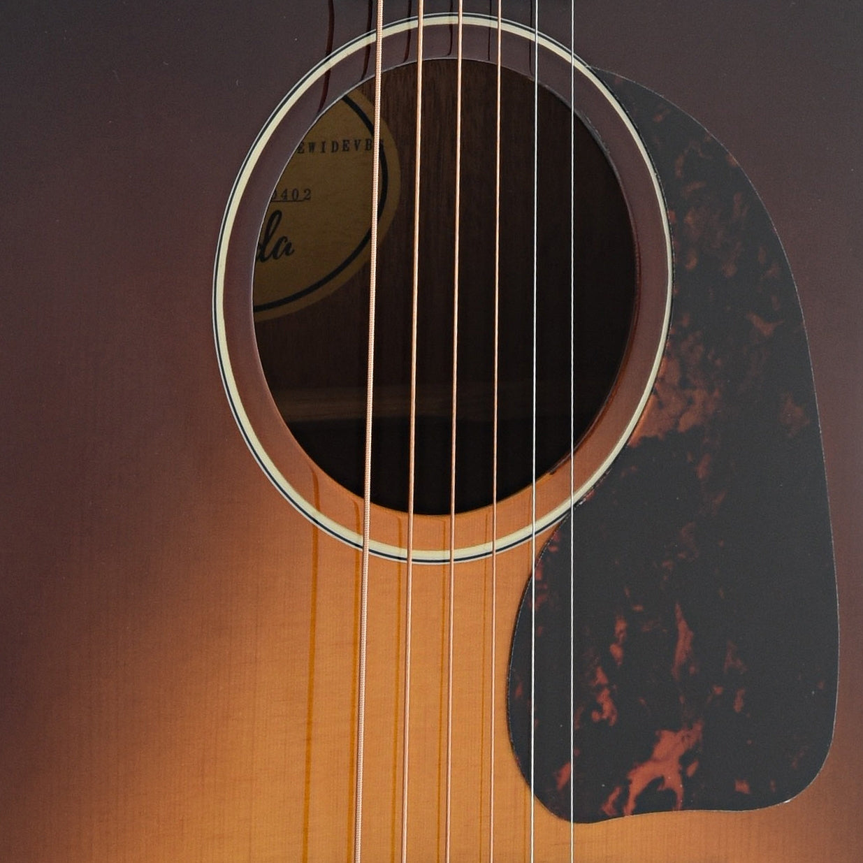 Image 4 of Farida Old Town Series OT-22 E Wide VBS Acoustic-Electric Guitar - SKU# OT22WE : Product Type Flat-top Guitars : Elderly Instruments