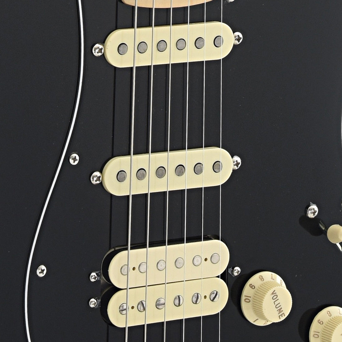 Pickups of Fender American Performer Stratocaster HSS, Black