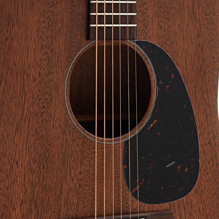 Soundhole and Pickguard of Martin D-15M Mahogany Guitar 