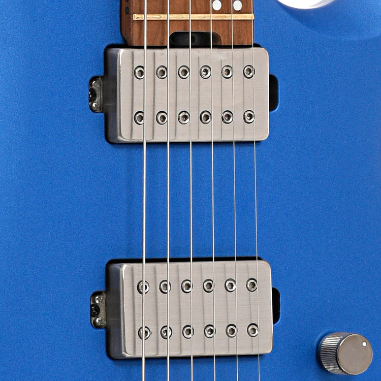 Pickups of Ibanez Q52 Electric Guitar, Laser Blue Matte
