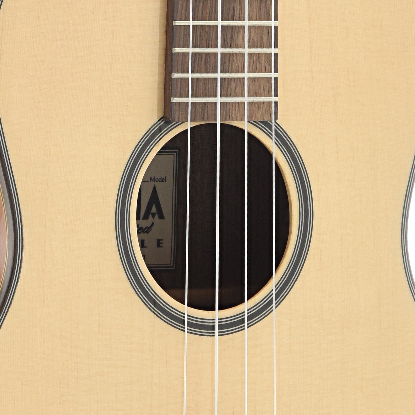 sound hole of Ohana BKT-250G Tenor Scale Baritone Ukulele