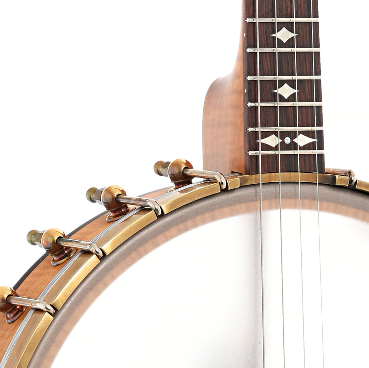 Neck Joint of Ome Oracle 19-Fret, 12" Tenor Banjo