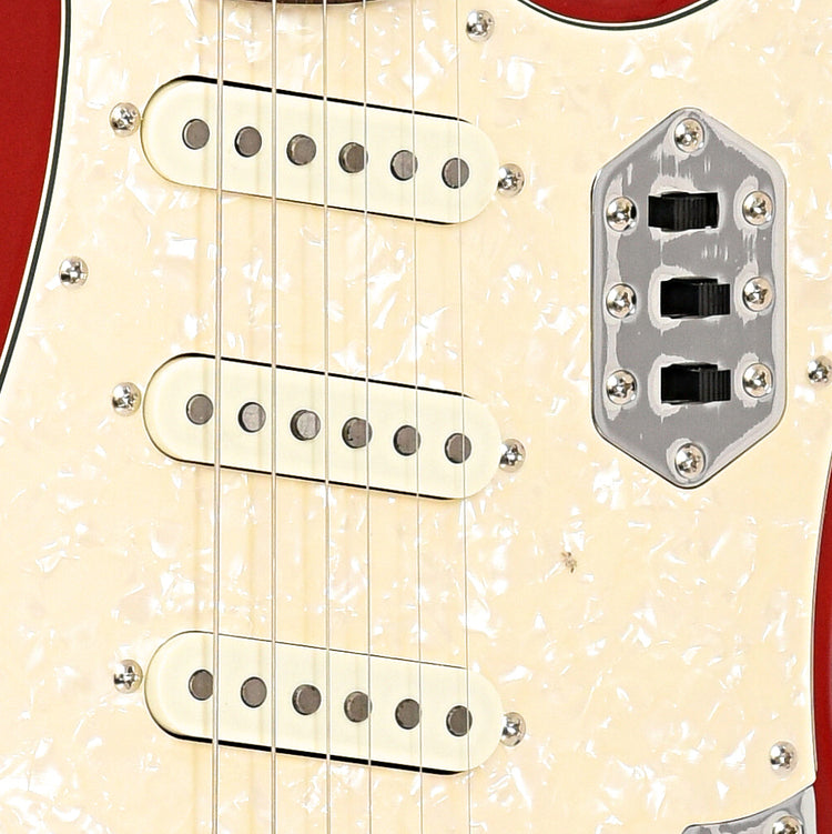 Image 6 of Squier Paranormal Cyclone, Candy Apple Red - SKU# SPCYC-CAR : Product Type Solid Body Electric Guitars : Elderly Instruments