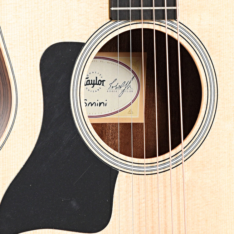 Image 6 of Taylor GS Mini Rosewood & Bag, Left Handed- SKU# GSMINIRLH : Product Type Flat-top Guitars : Elderly Instruments