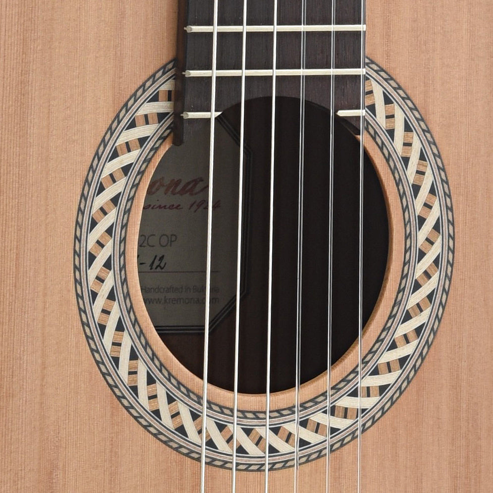 sound hole of Kremona S62C OP (7/8 Size) Classical 