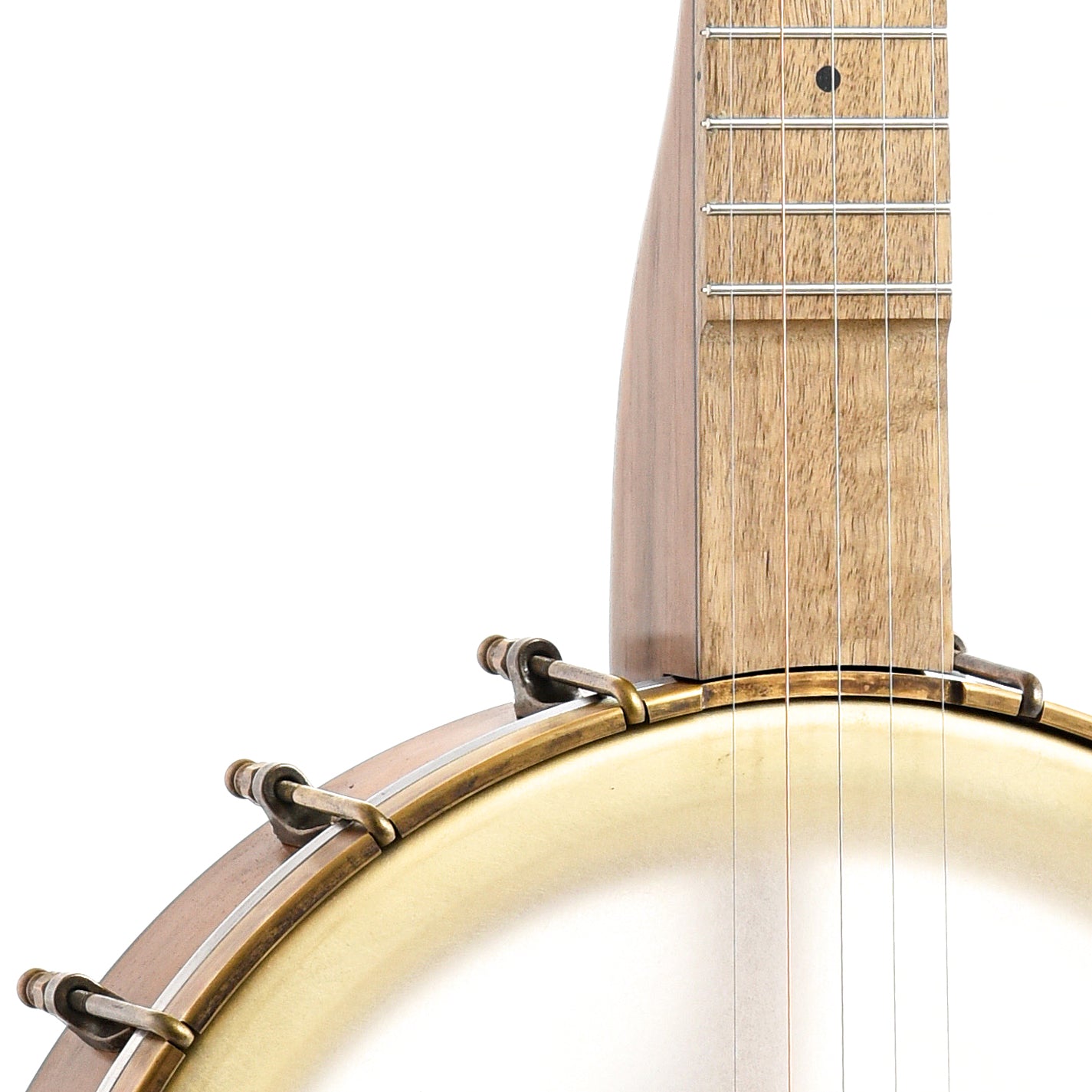 Image 5 of Pisgah Banjo Co. 12" Cherry Dobson Openback Banjo, Standard Scale - SKU# PDOB-CSTD : Product Type Open Back Banjos : Elderly Instruments