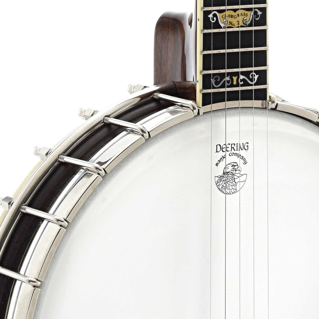 Image 4 of Deering Clawgrass No. 2 Banjo & Case - SKU# CLAWGRASS2 : Product Type Open Back Banjos : Elderly Instruments