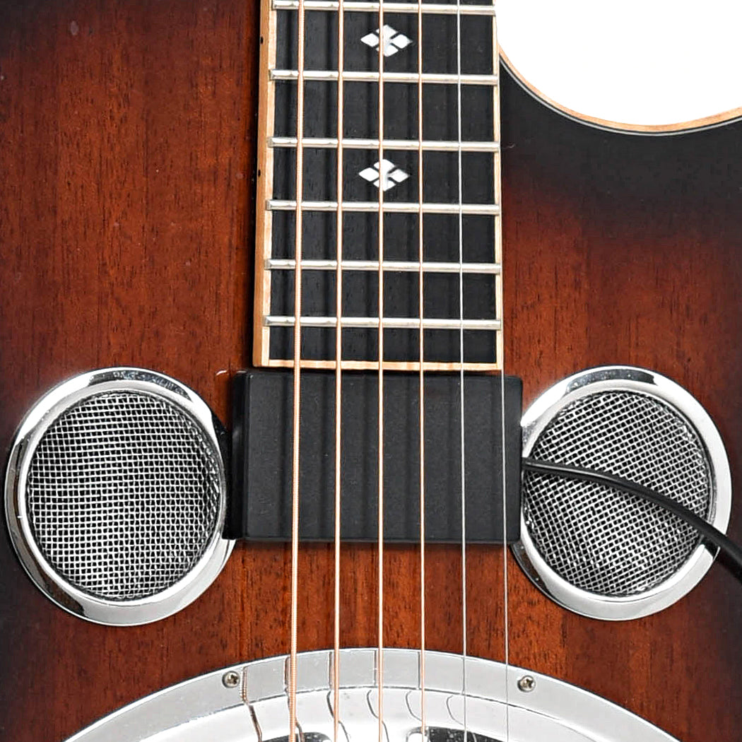 Pickup of  Gold Tone PBR-CA Resonator Guitar