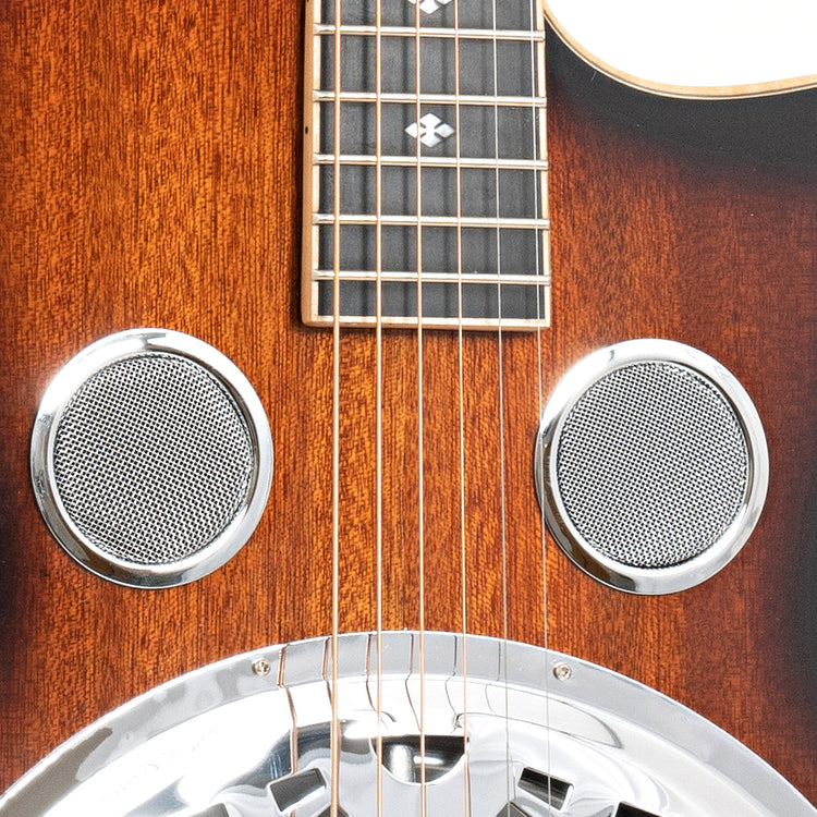 Image 5 of Beard Gold Tone PBR-CA Mahogany Cutaway Resophonic Guitar & Case - SKU# BGT5R : Product Type Resonator & Hawaiian Guitars : Elderly Instruments