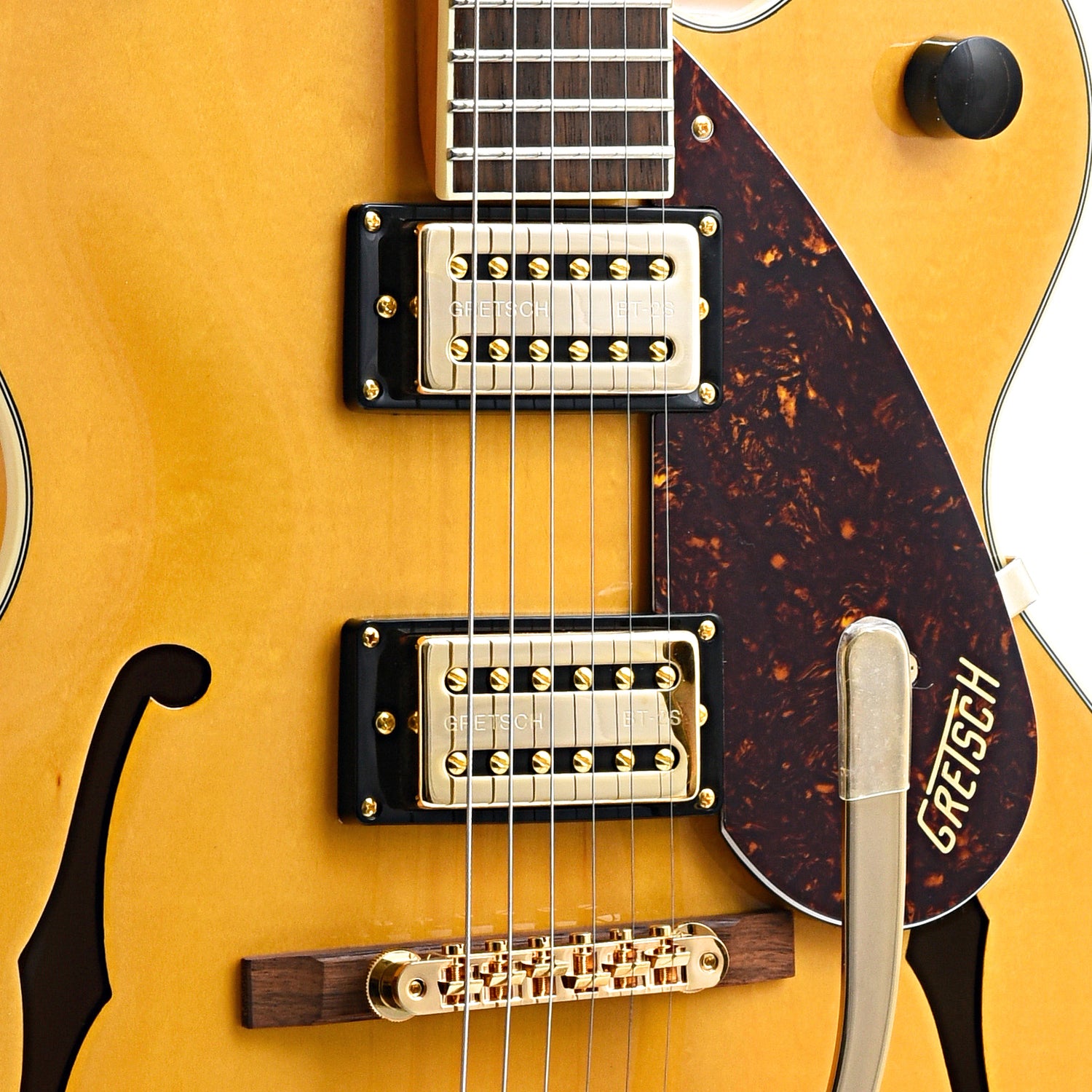 Image 4 of Gretsch G2410TG Streamliner Hollow Body Single Cut with Bigsby, Village Amber - SKU# G2410TGVA : Product Type Hollow Body Electric Guitars : Elderly Instruments