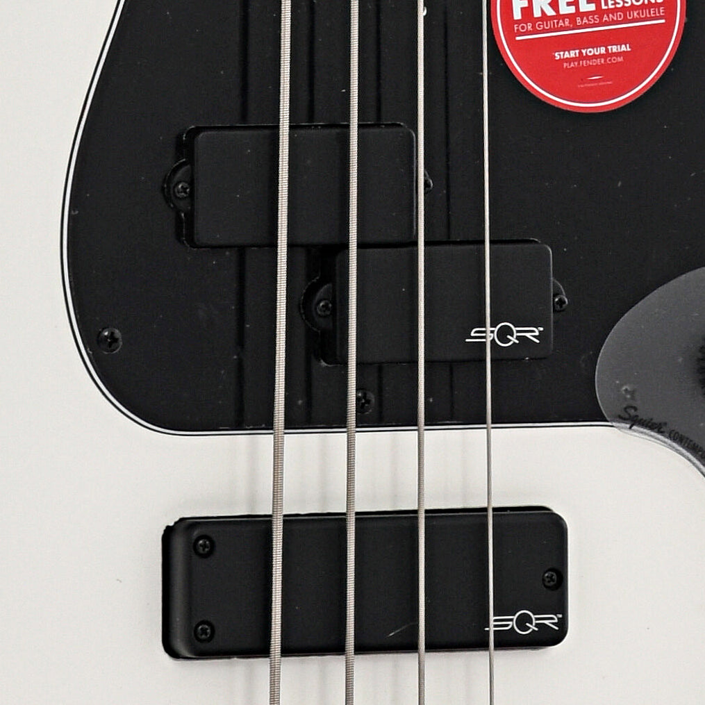 Pickguard of Squier Contemporary Active Precision Bass PH, Pearl White