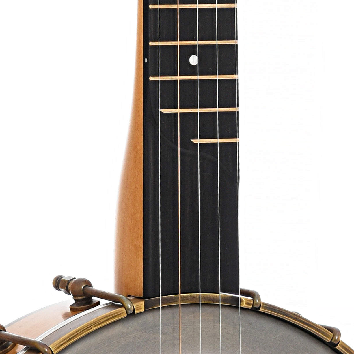 Scooped Fretboard of Rickard 11" Dobson Openback Banjo