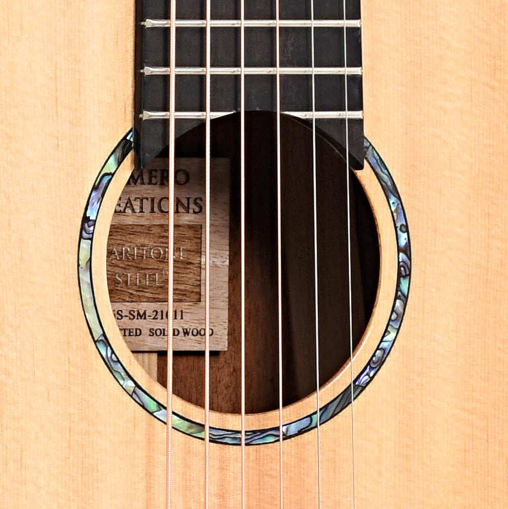 Image 5 of Romero Creations Baritone 6 String Steel String Guitar/Uke- SKU# B6SSM : Product Type Flat-top Guitars : Elderly Instruments