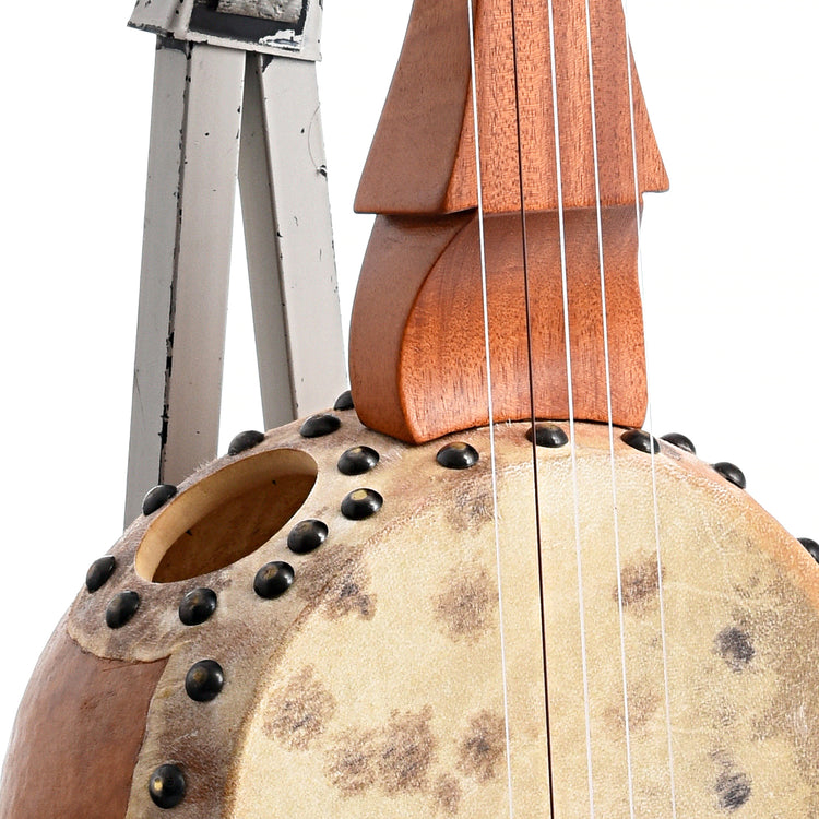 Image 5 of Menzies Fretless Gourd Banjo #442 - SKU# MGB85-442 : Product Type Other Banjos : Elderly Instruments