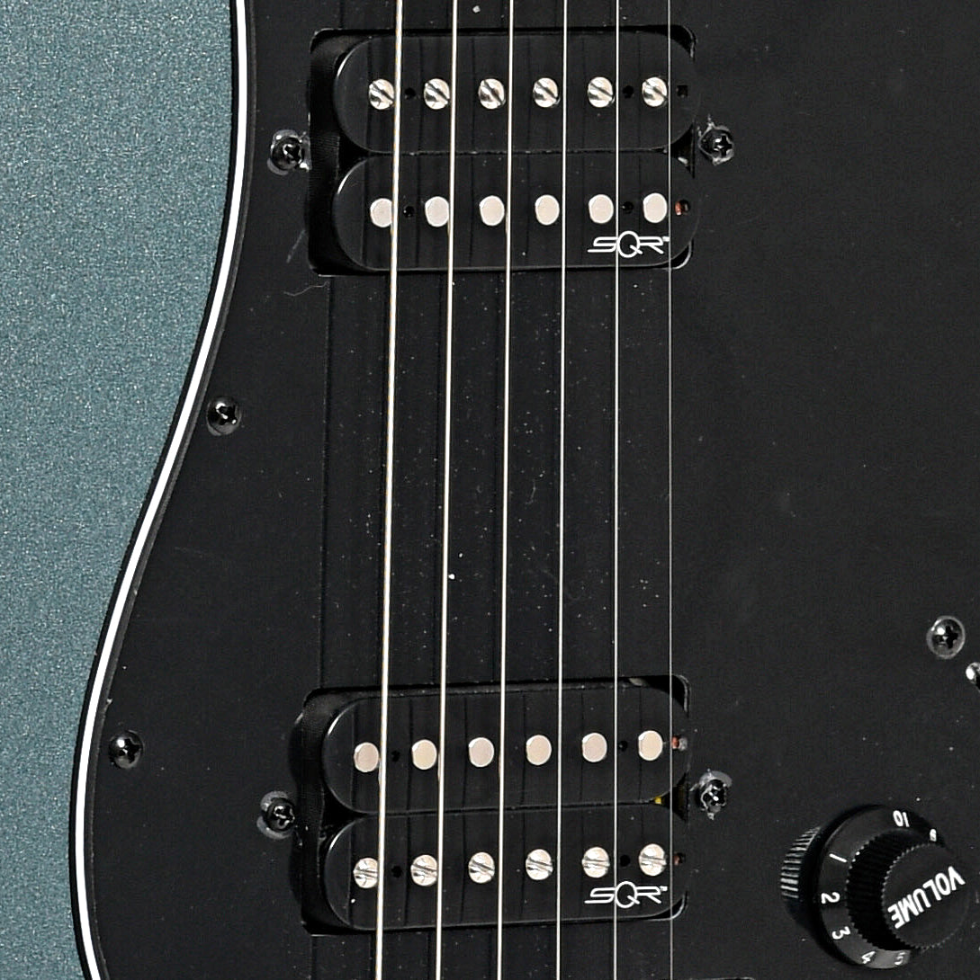 Image 5 of Squier Contemporary Stratocaster HH FR, Gunmetal Metallic - SKU# SCSHHFR : Product Type Solid Body Electric Guitars : Elderly Instruments