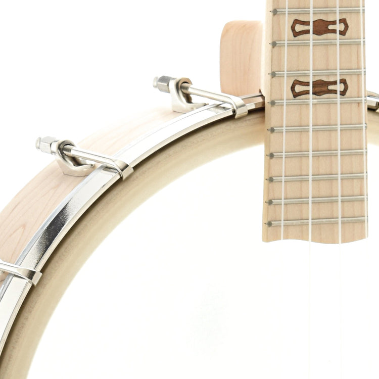 Image 4 of Deering Goodtime Banjo Ukulele, Concert Scale (~15") with Pickup - SKU# GOODUKEKP : Product Type Banjo Ukuleles : Elderly Instruments