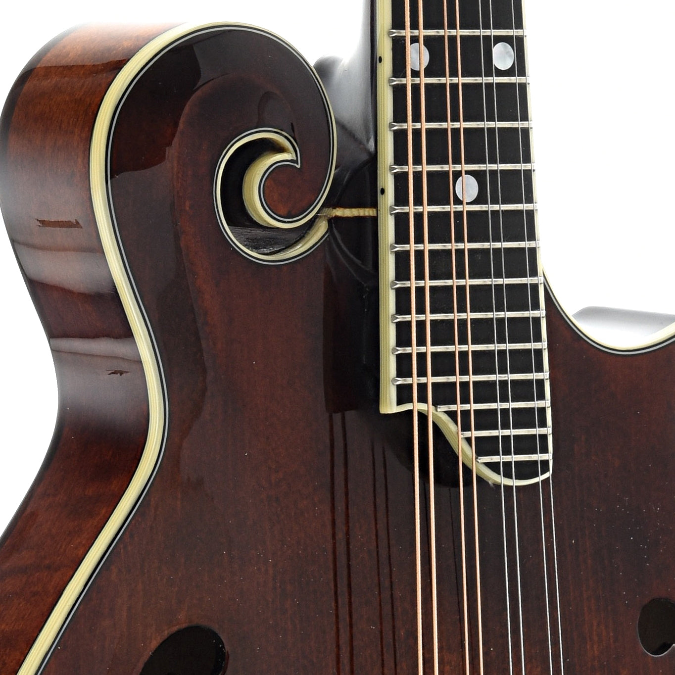 Front Neck Joint of Eastman MD515 Classic Mandolin 