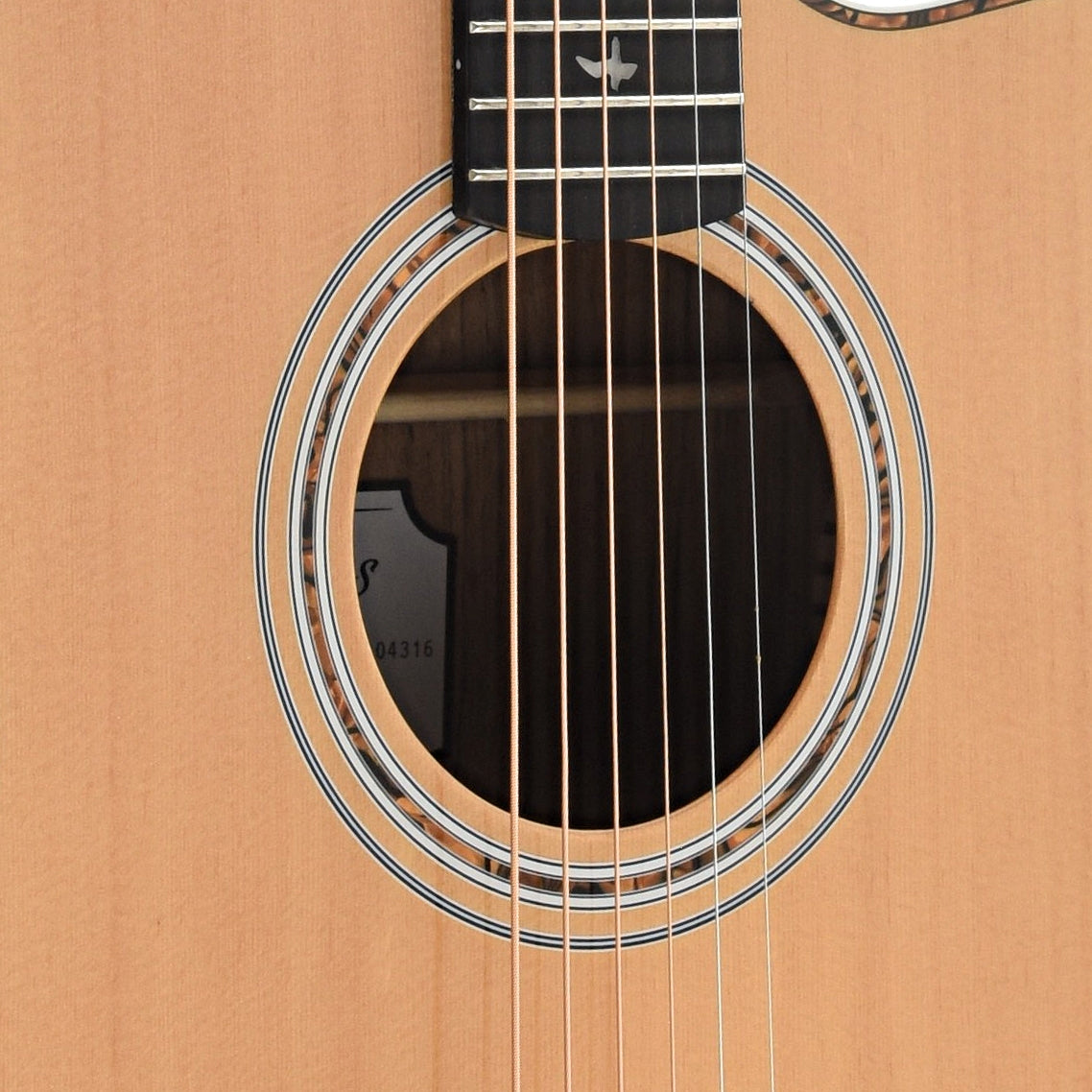 Image 4 of PRS Se A40E Angelus Cutaway Acoustic Guitar and Case - SKU# SEA40E : Product Type Flat-top Guitars : Elderly Instruments