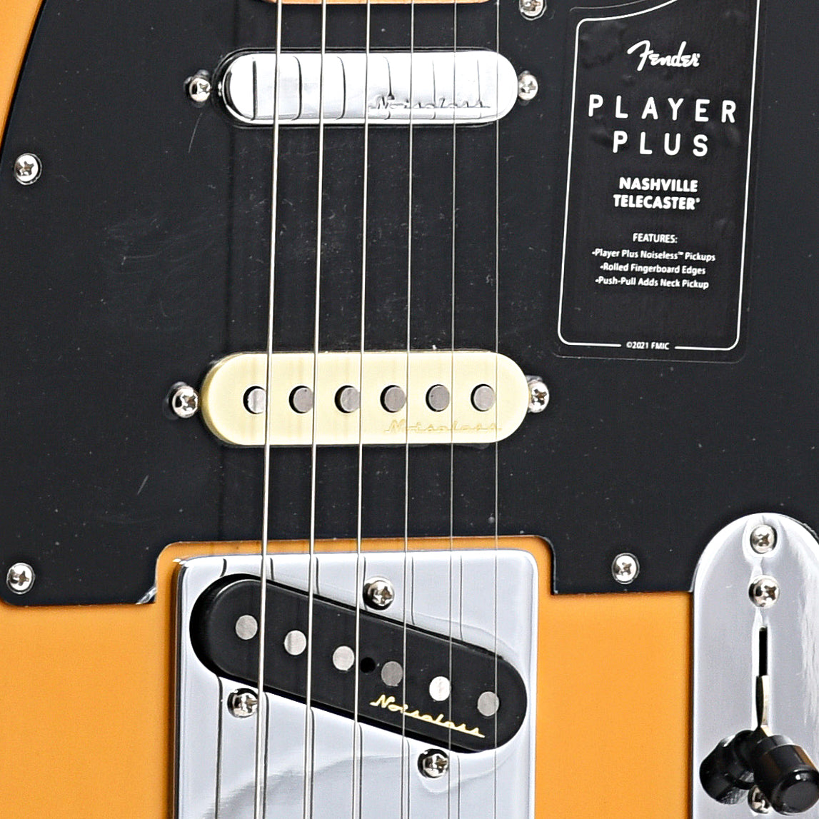 Pickups of Fender Player Plus Nashville Telecaster