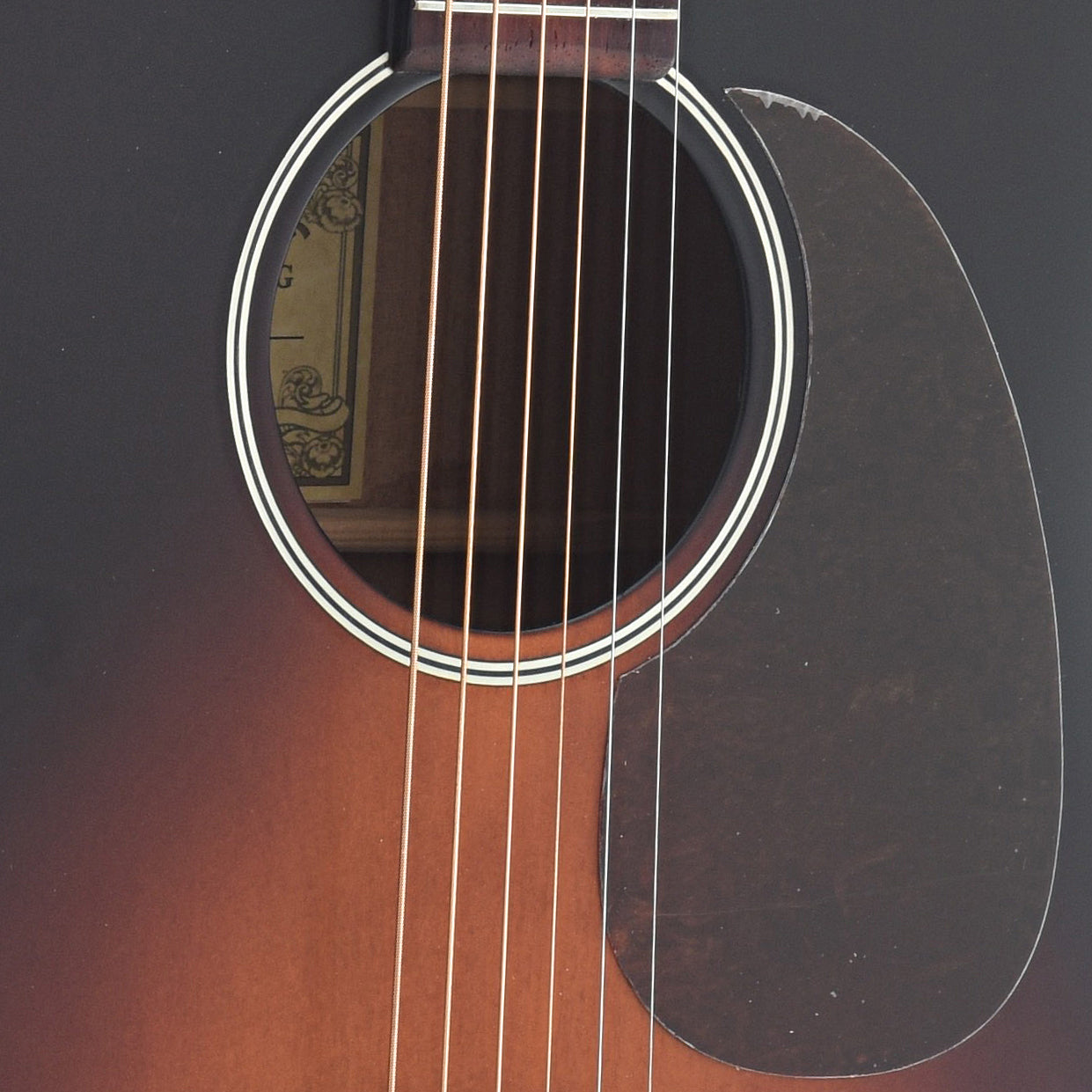 sound hole of Recording King Dirty 30's Deluxe