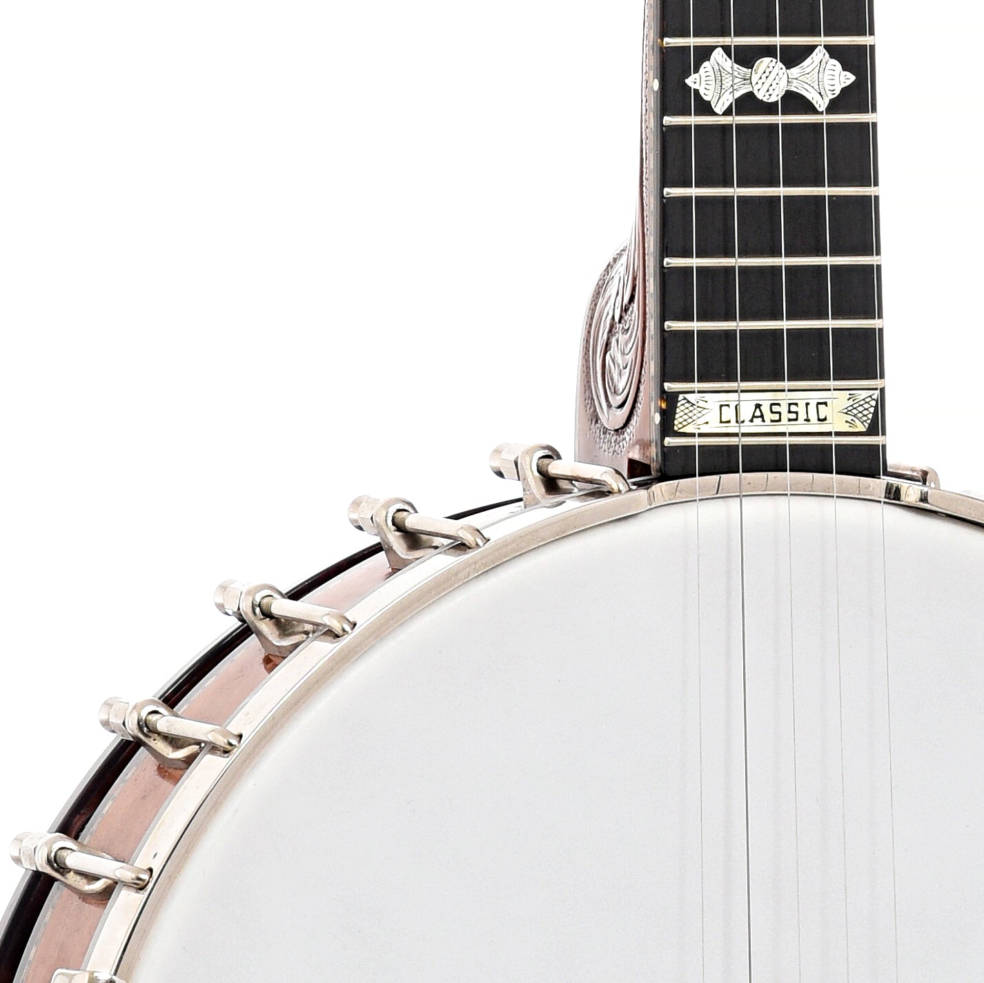 Neck and body joint of Fairchild Classic  Open Back Banjo