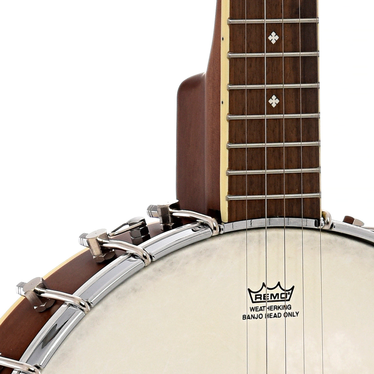 Front body and neck join of Fender Paramount PB-180E Open Back Banjo