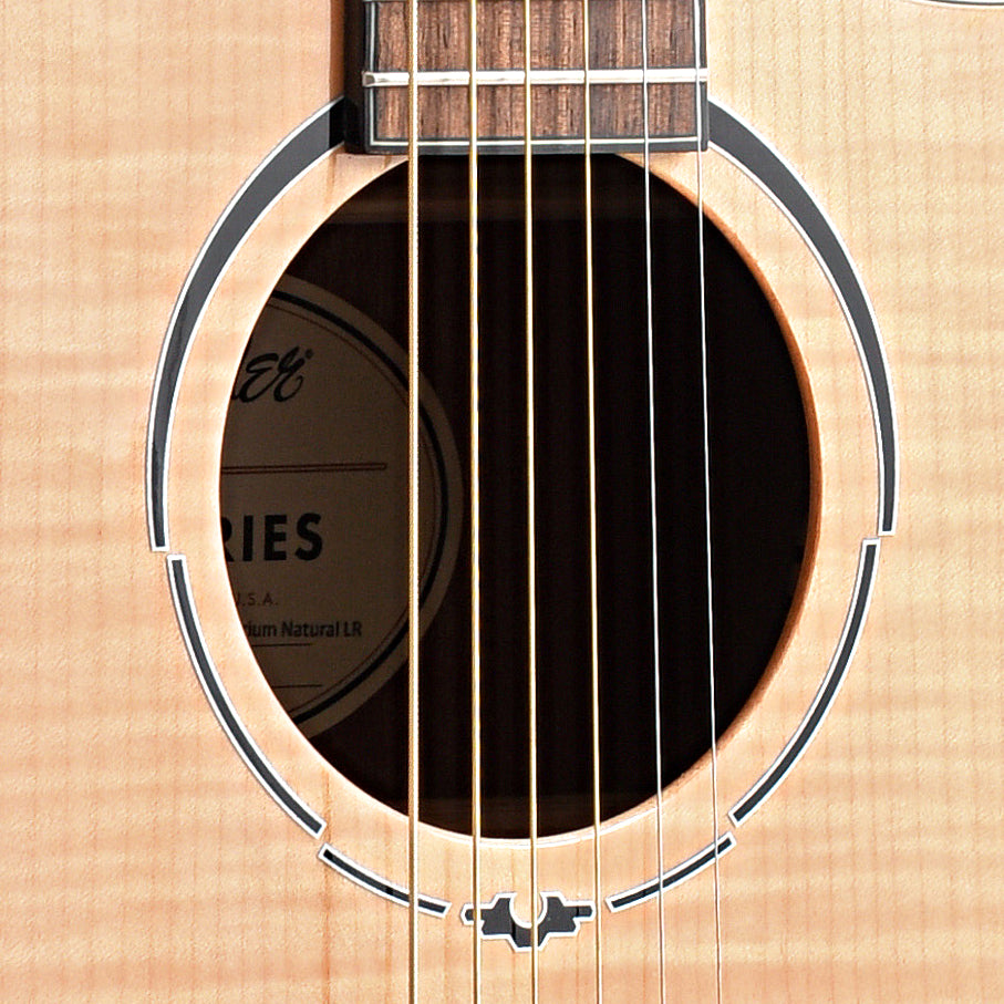 Soundhole of Fender FA-345CE Auditorium Acoustic Guitar