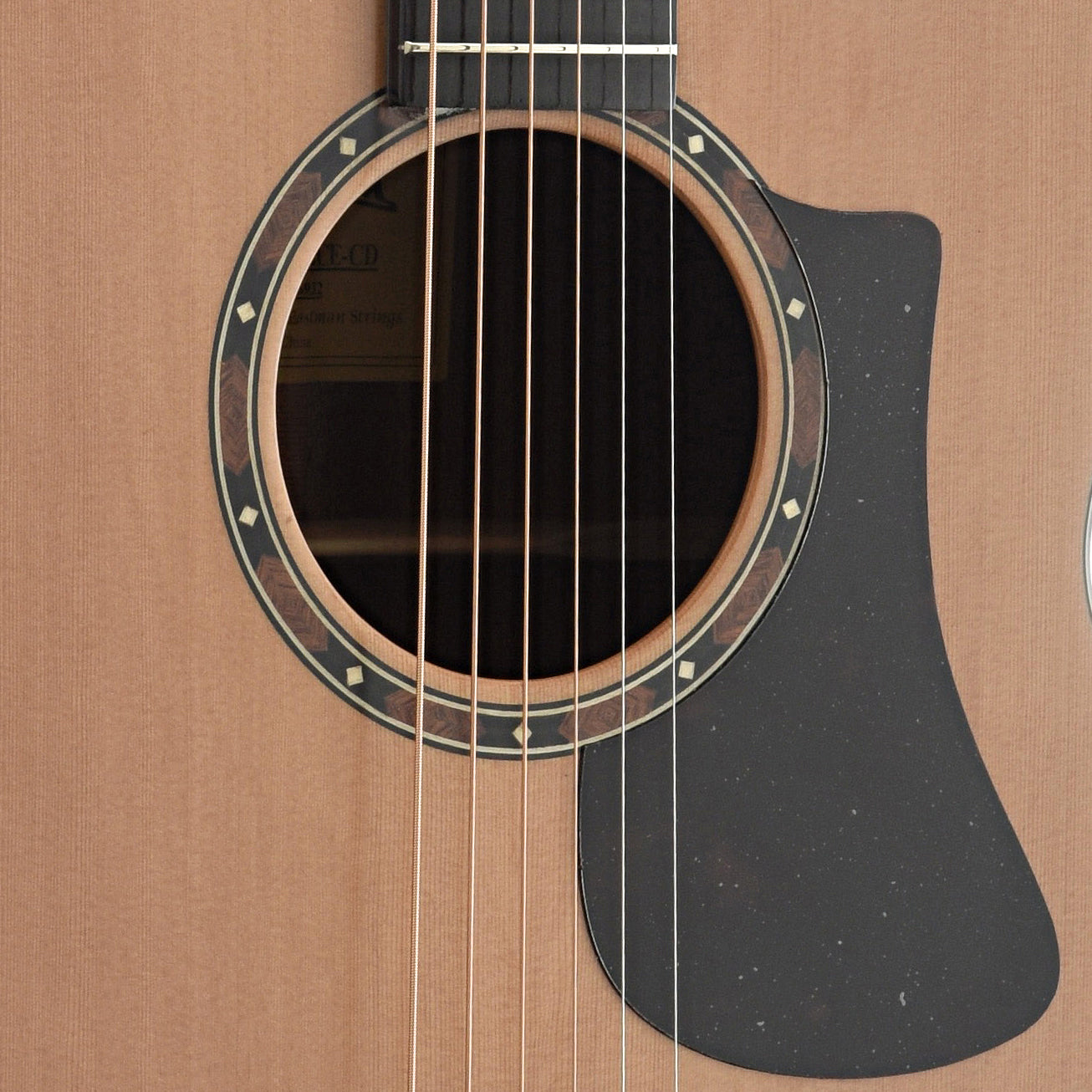 sound hole of Eastman AC122-2CE Acoustic 