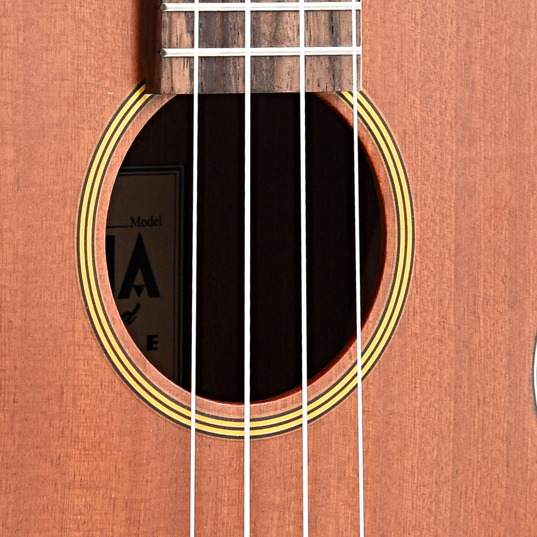 sound hole of Ohana TK-20 Tenor Ukulele