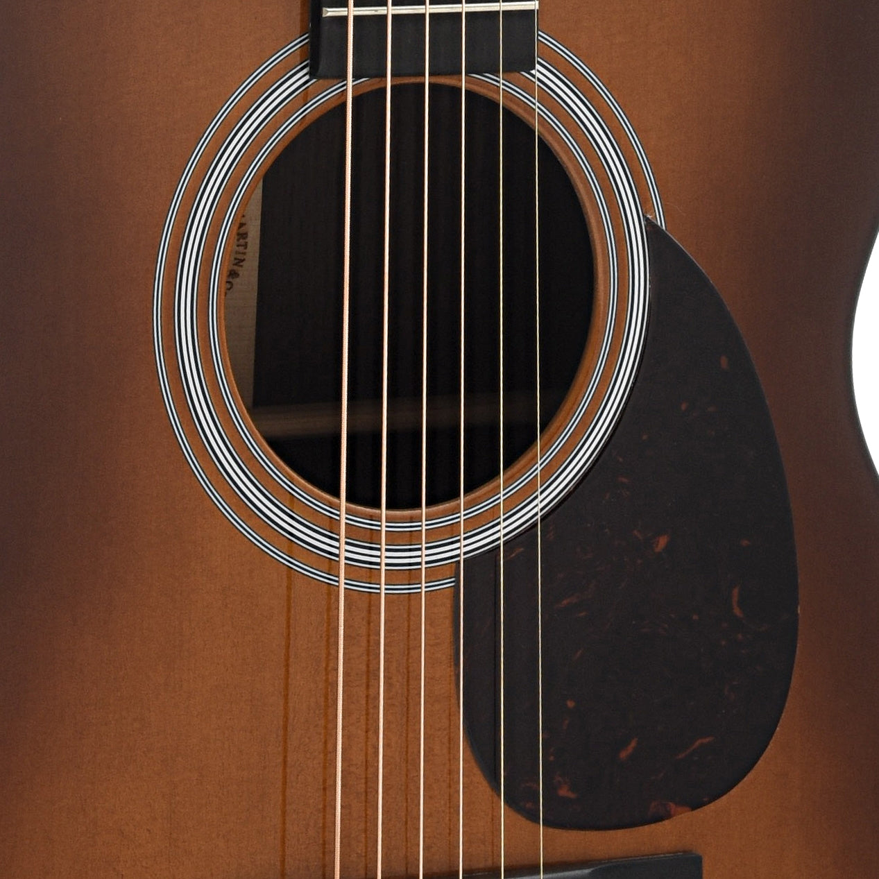 Image 4 of Martin OM-21 Ambertone Guitar & Case - SKU# OM21SB-AMB : Product Type Flat-top Guitars : Elderly Instruments