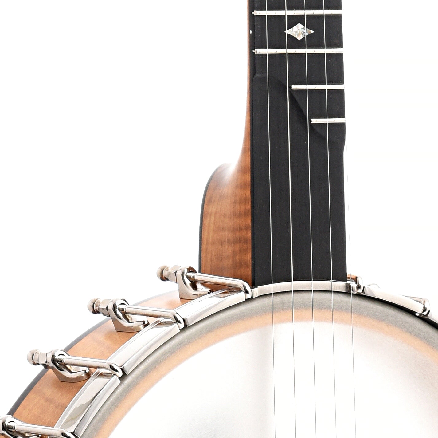 Image 6 of Ome Juniper 11" Openback Banjo & Case - SKU# JUNIPER11-CMPL : Product Type Open Back Banjos : Elderly Instruments
