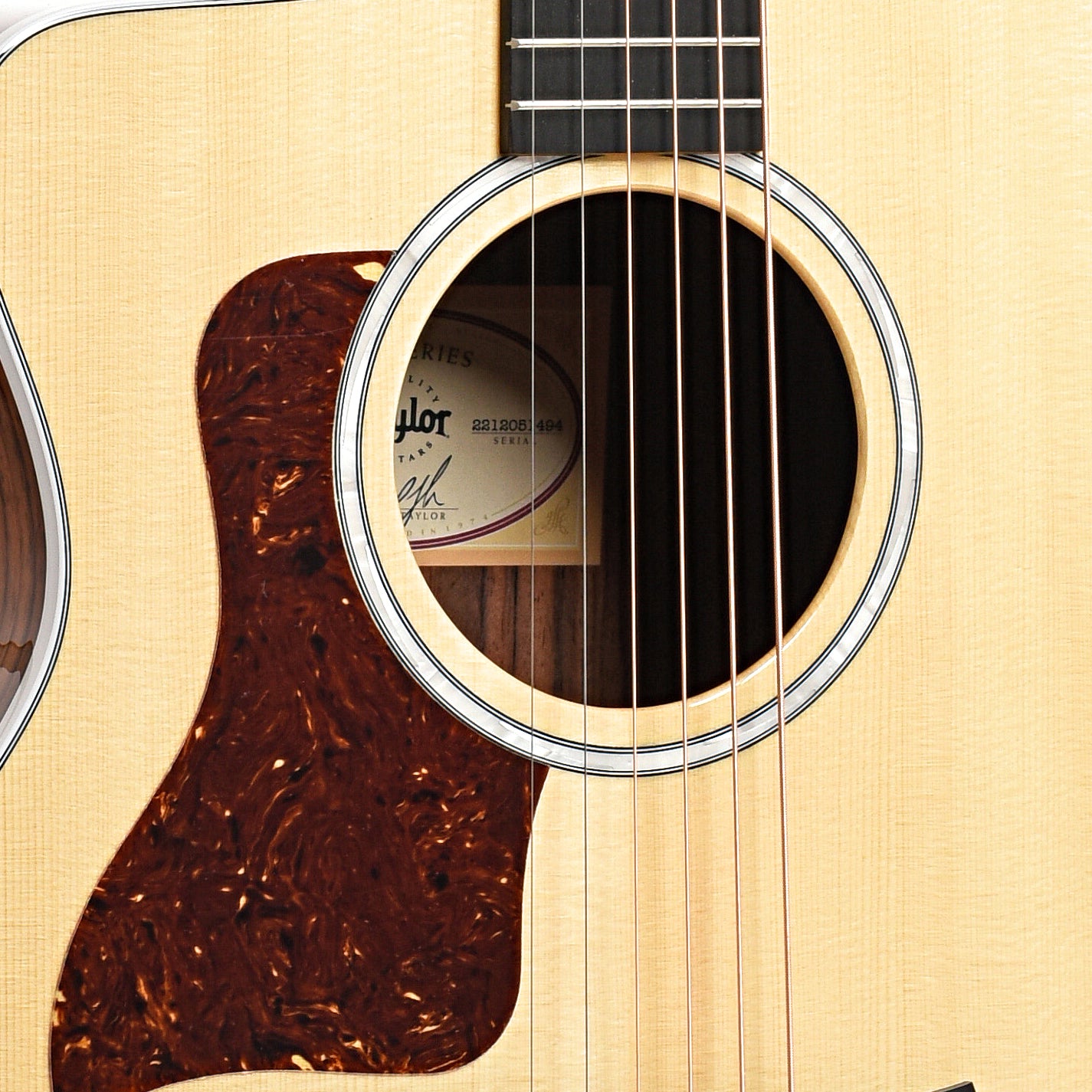 Image 5 of Taylor 214ce Deluxe & Case, Left Handed - SKU# 214CEDLXLH : Product Type Flat-top Guitars : Elderly Instruments