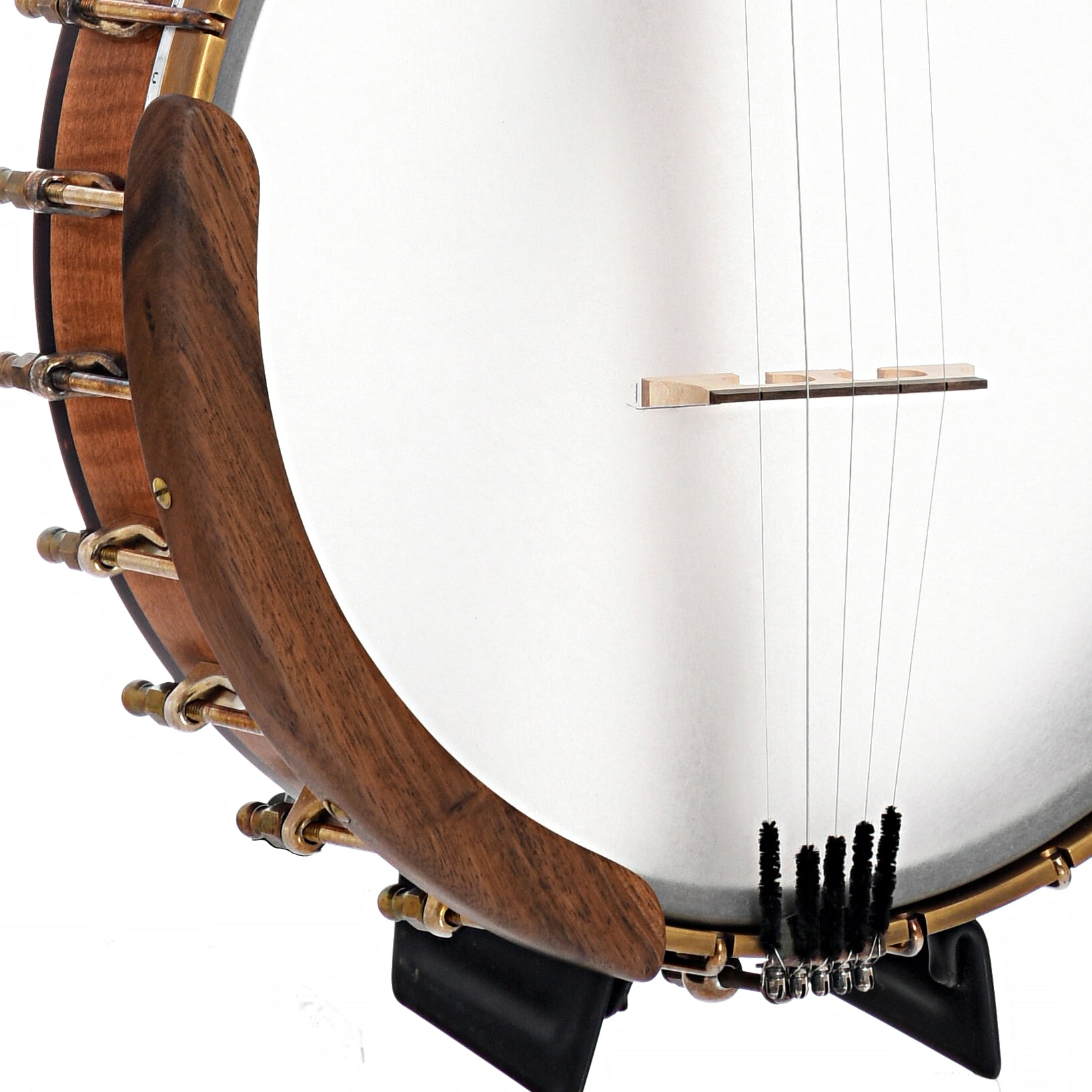 armrest, tailpiece and bridge of Ode Magician 11" Openback Banjo