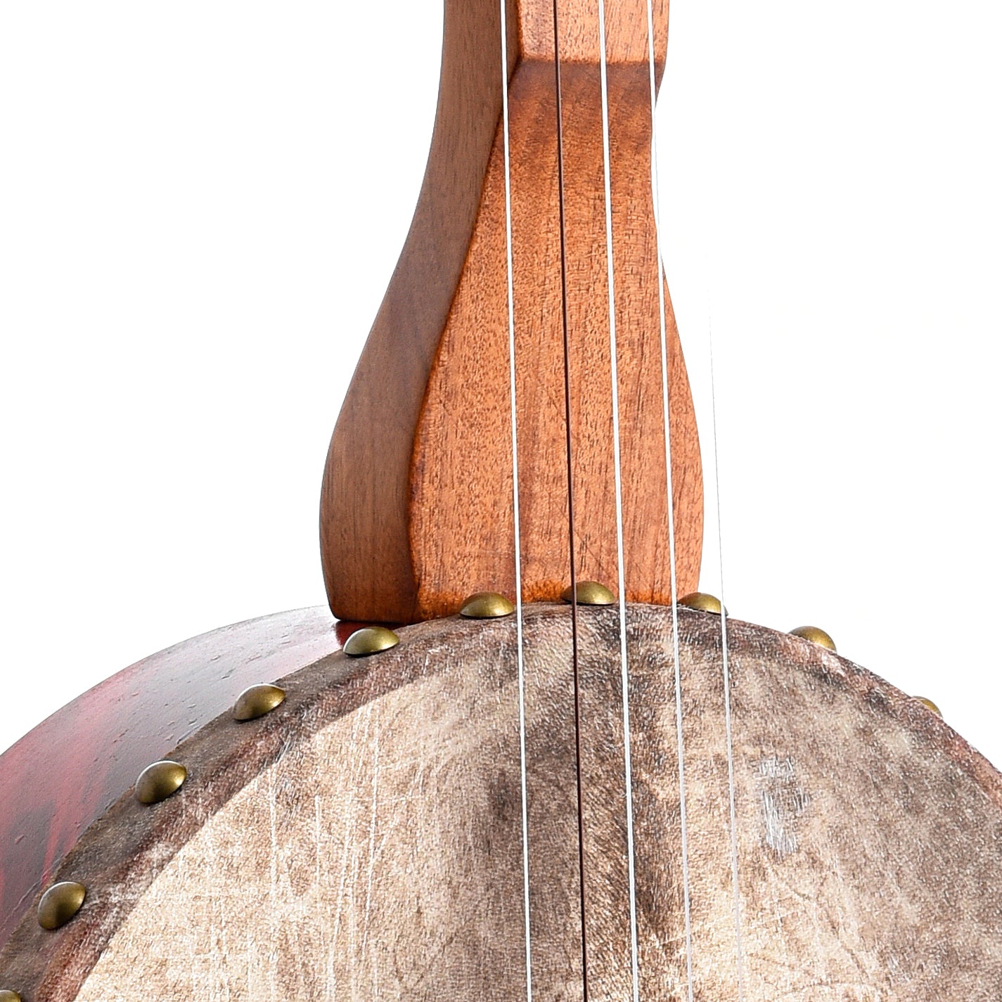 Image 4 of Menzies Fretless Tackhead Banjo, #447 - SKU# MTB51-447 : Product Type Open Back Banjos : Elderly Instruments
