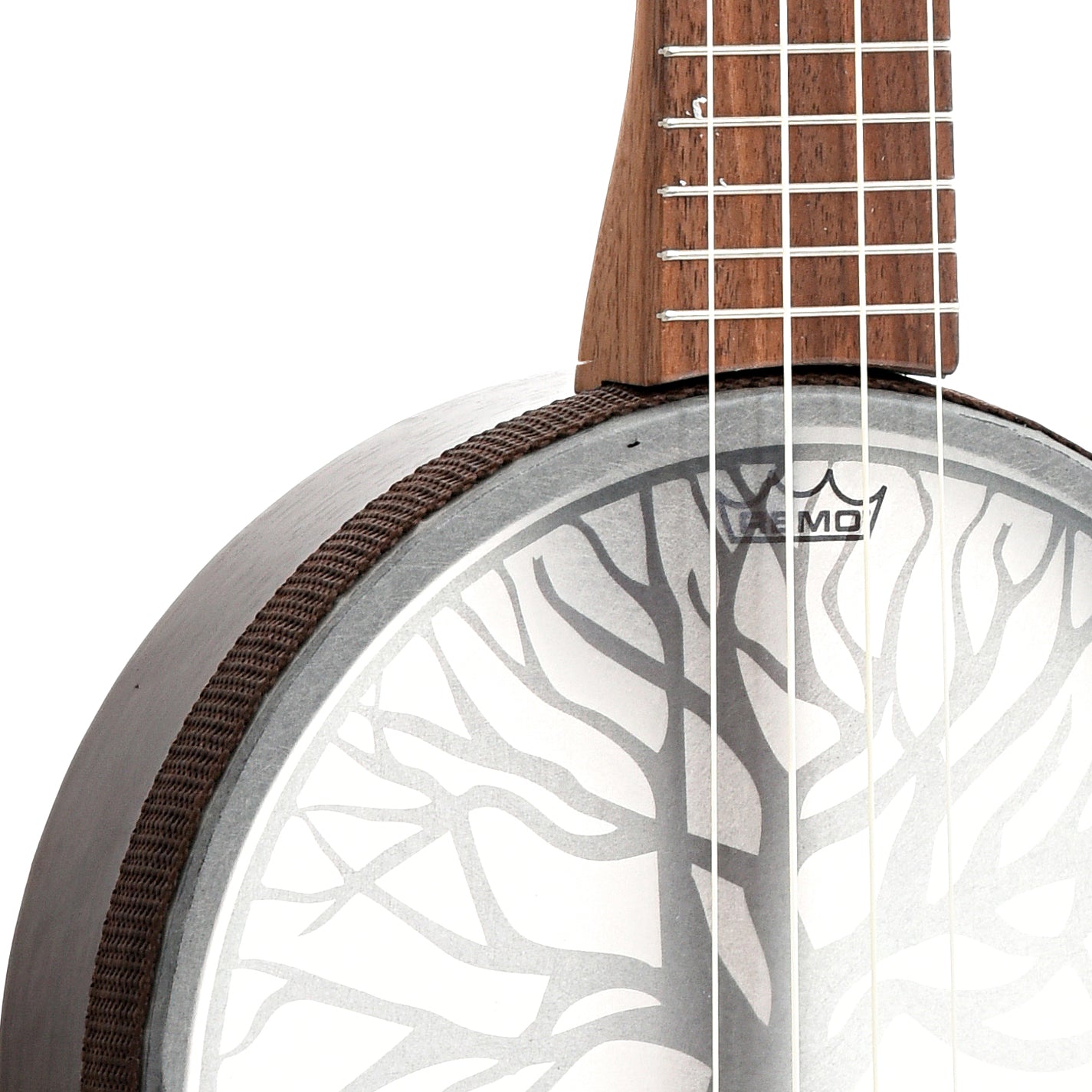 Image 5 of Magic Fluke Company Tree of Life Firefly Concert Banjo Uke, Walnut, with Cinch Sack - SKU# MFBUCTOL : Product Type Banjo Ukuleles : Elderly Instruments