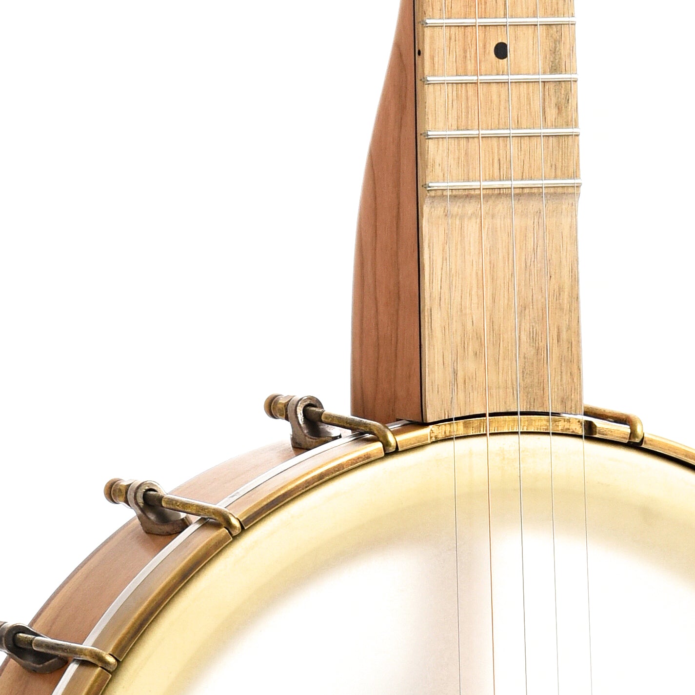 Image 5 of Pisgah Banjo Co. 12" Cherry Dobson Openback Banjo, Short Scale - SKU# PDOB-CSRT : Product Type Open Back Banjos : Elderly Instruments