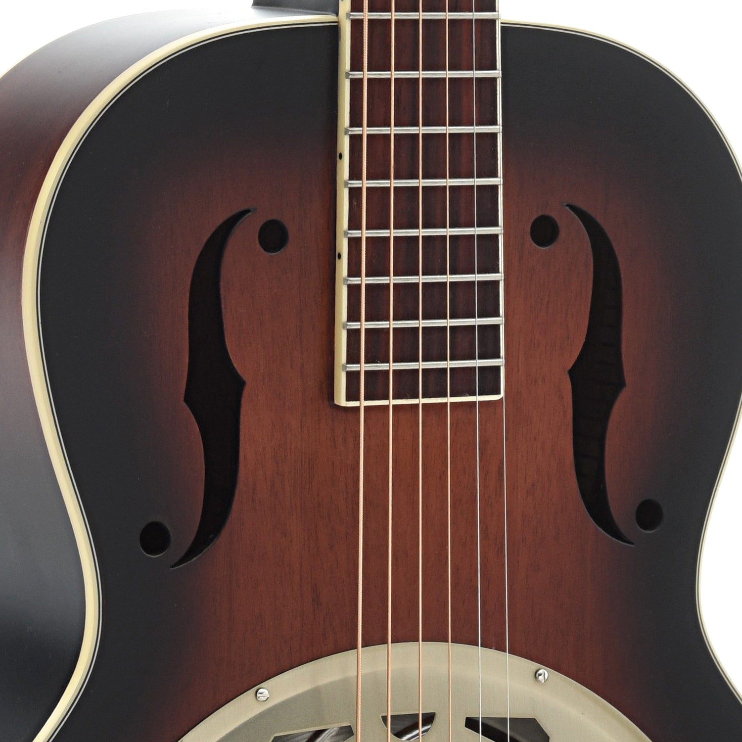 Image 4 of Gretsch Ampli-Sonic G9241 Alligator Roundneck Resonator Guitar with Fishman Nashville Pickup - SKU# G9241 : Product Type Resonator & Hawaiian Guitars : Elderly Instruments