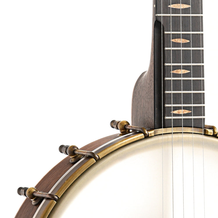 Image 5 of Pattison 12" Tubaphone Banjo, Walnut - SKU# PTU1 : Product Type Open Back Banjos : Elderly Instruments