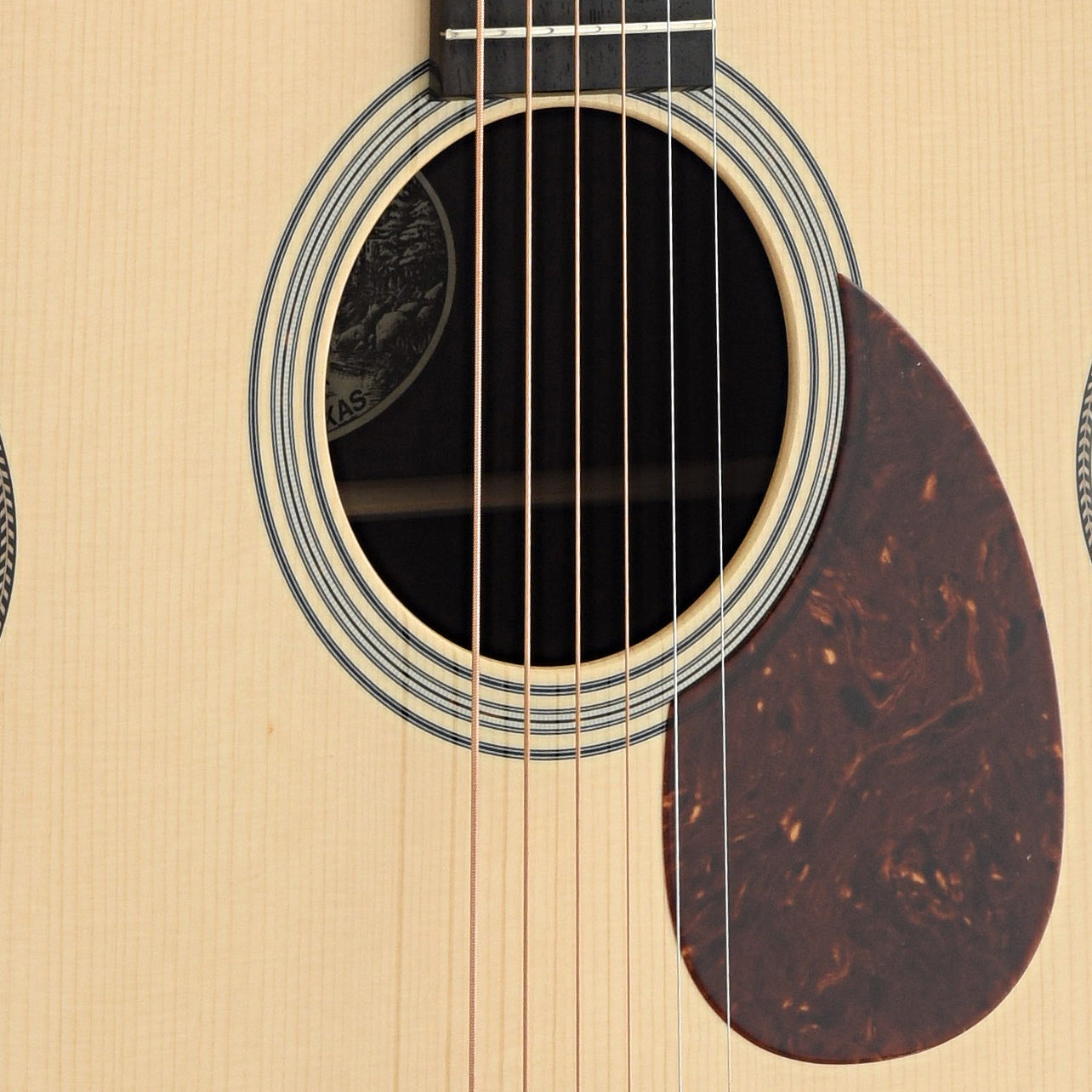 Image 5 of Collings OM2HA Cutaway Guitar & Case, Adirondack Top - SKU# COLOM2HCUT-AW : Product Type Flat-top Guitars : Elderly Instruments