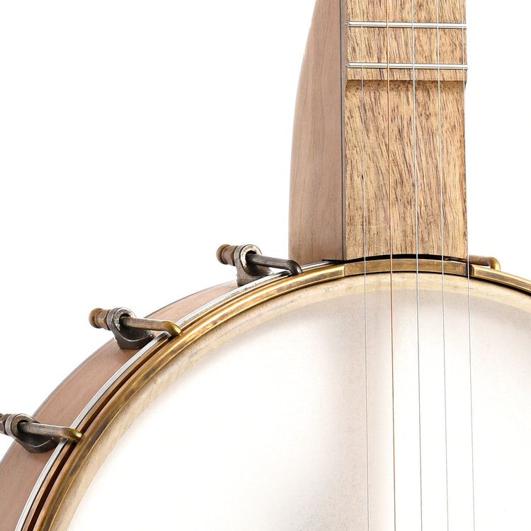 Image 5 of Pisgah Banjo Co. 12" Cherry Possum Openback Banjo, Standard Scale - SKU# PP12S-C-B : Product Type Open Back Banjos : Elderly Instruments